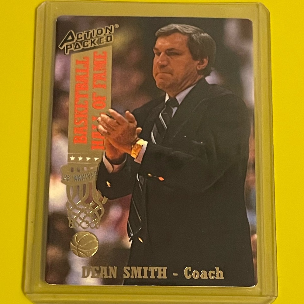 Dean Smith #16 1993-94 Action Packed [Hall Of Fame] Basketball Trading Card